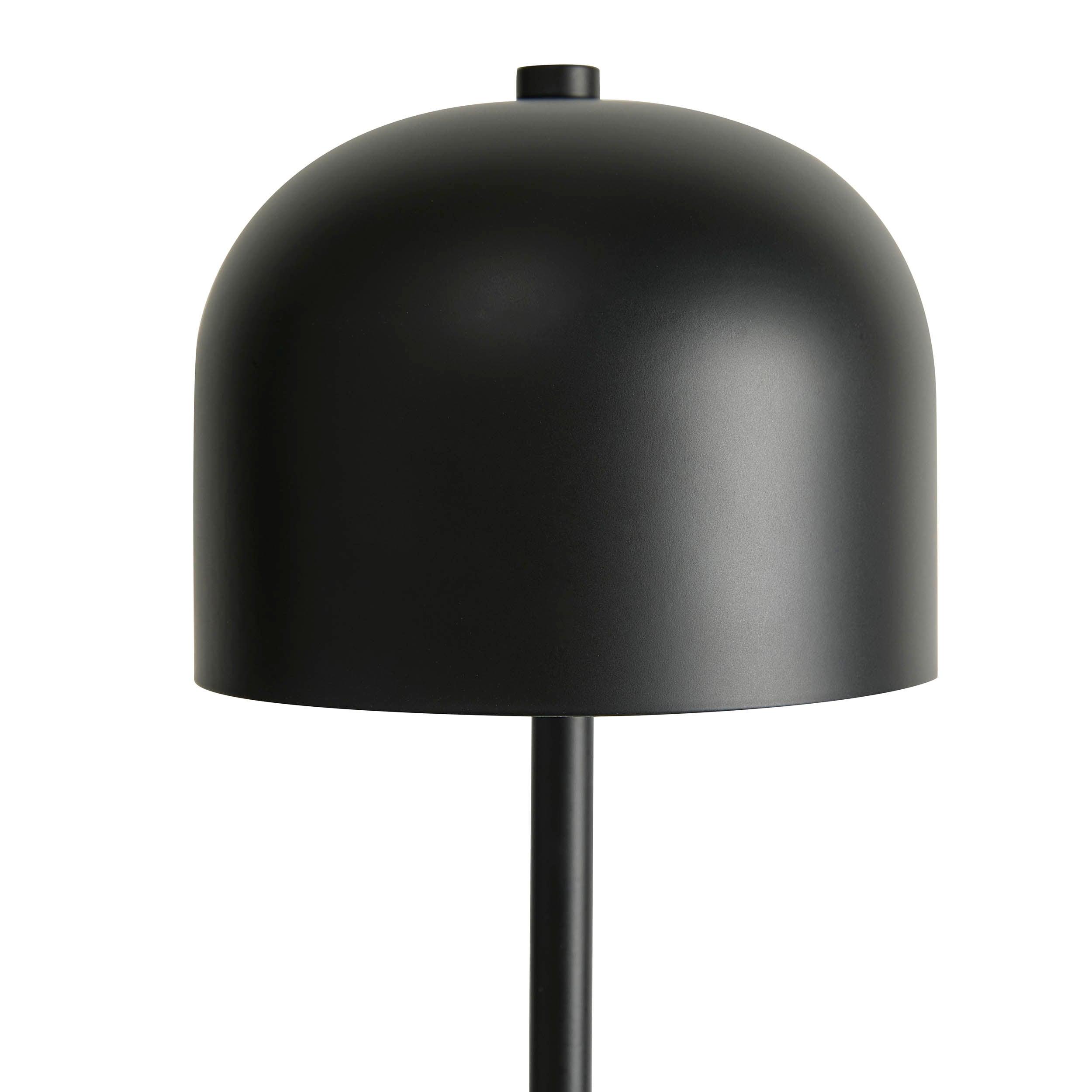 Wasserdichte led wiederaufladbare bodenleuchte - schwarz