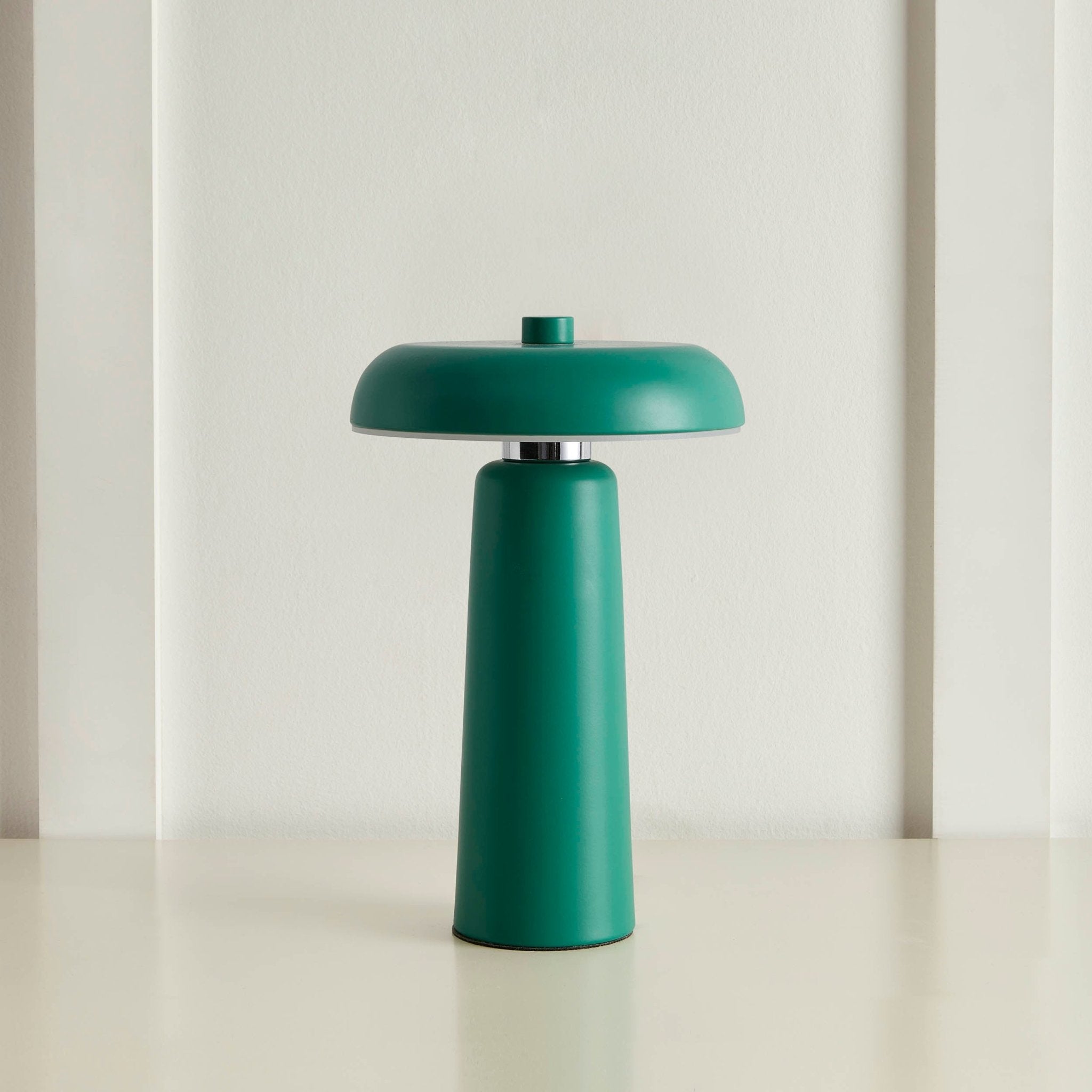 Oran led wiederaufladbare kabellose tischlampe - grün