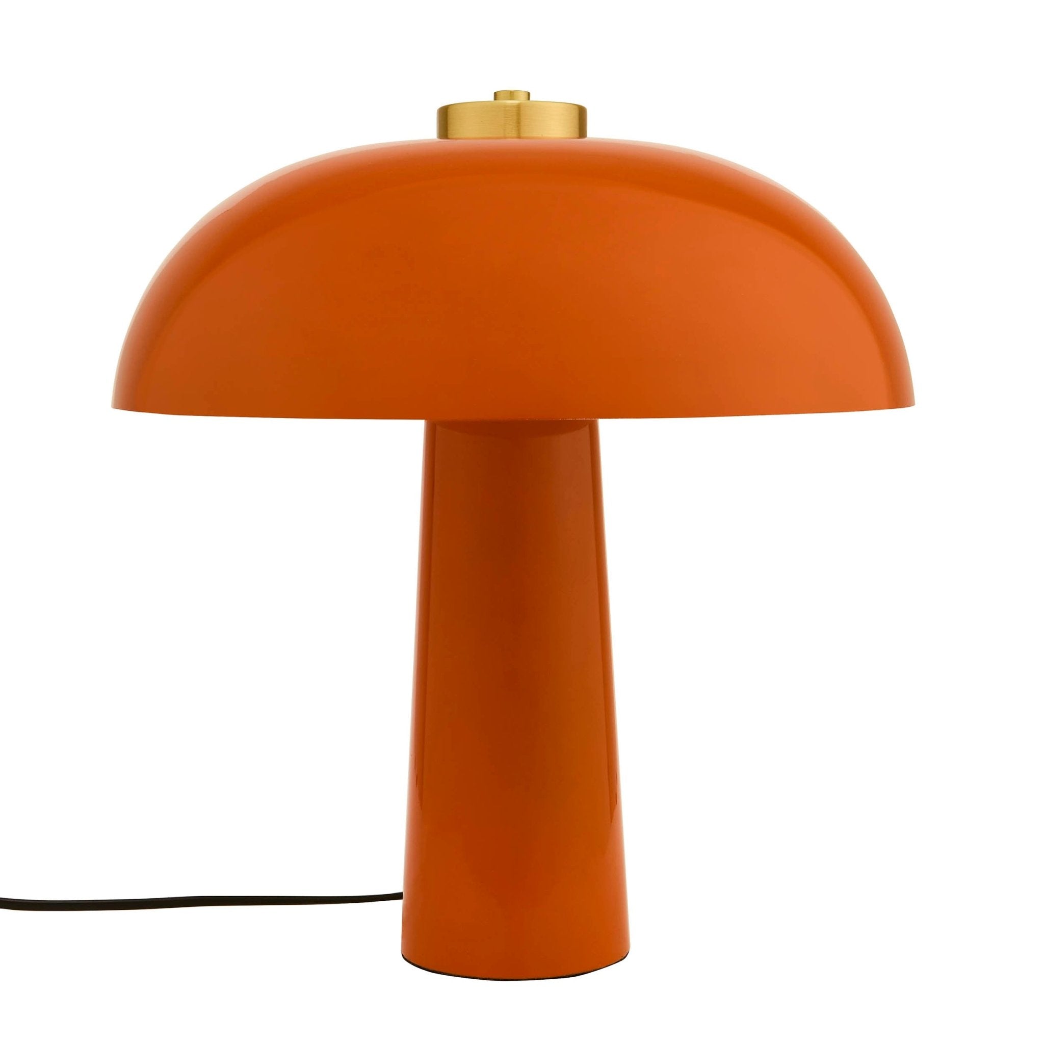 Retro tischlampe orange