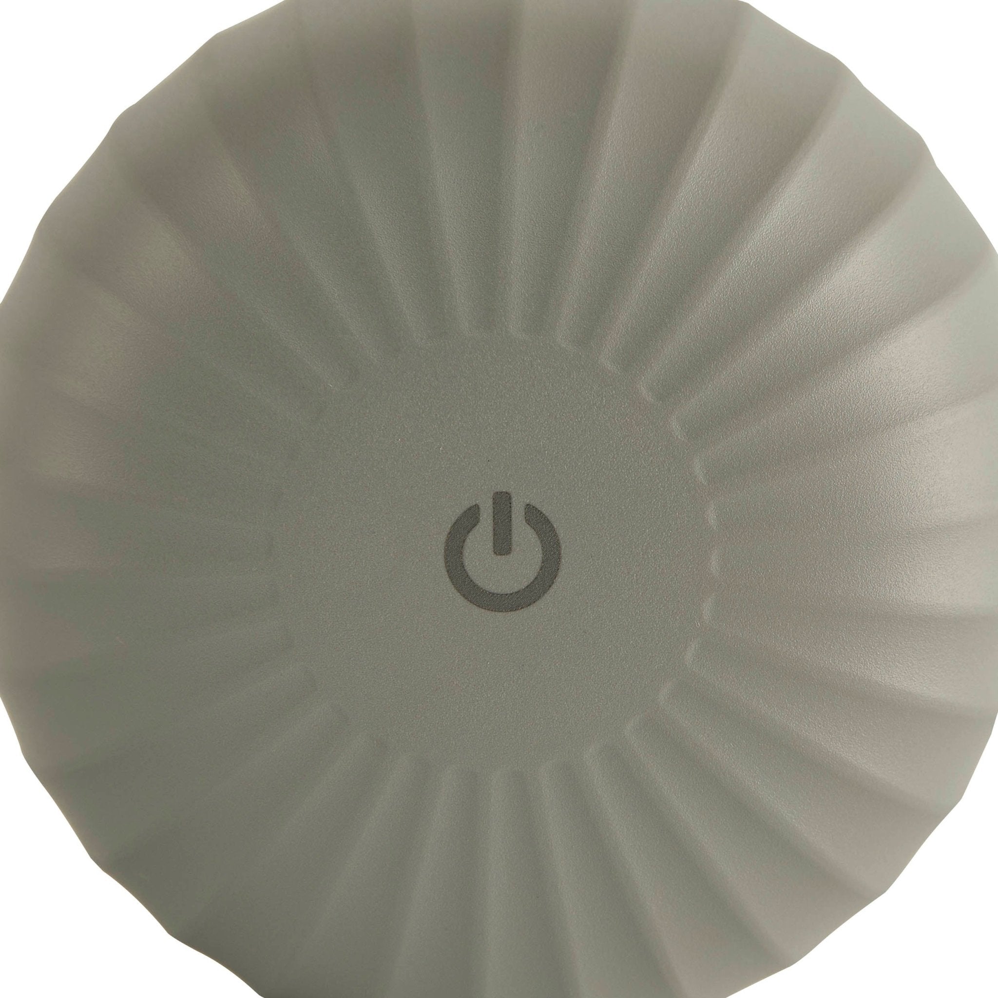 Wiederaufladbare wasserdichte led-tischlampe - grau, tragbare stimmungsleuchte für zuhause und garten